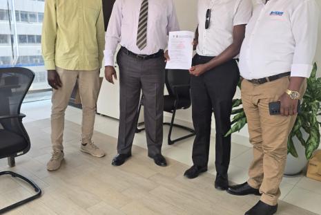 FISA UON Mombasa Campus with the BRITAM Executive during the signing of MOU